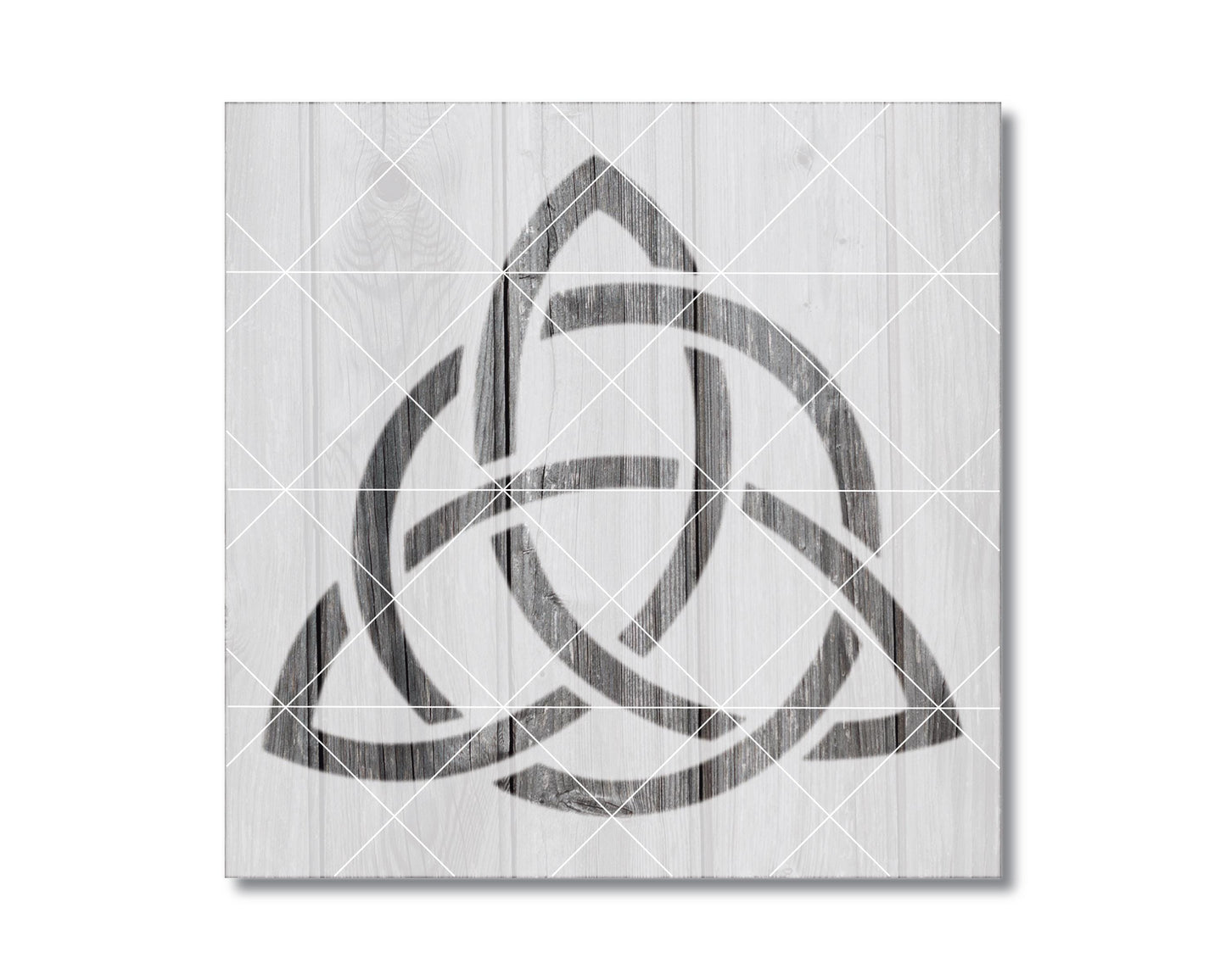 Celtic Knot Stencil: Reusable Mylar Template for Painting 2411