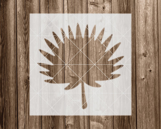 Leaf Stencil, Reusable Stencil For Painting, 2140