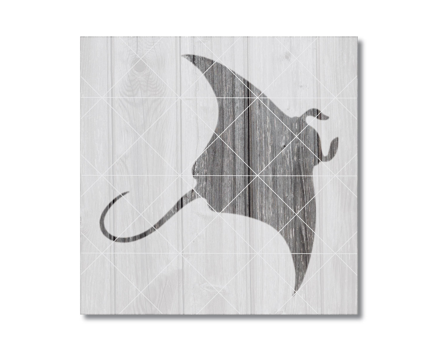 Reusable Painting Stencil - Flexible Mylar Sheet Ray Pattern Craft Tool 2341