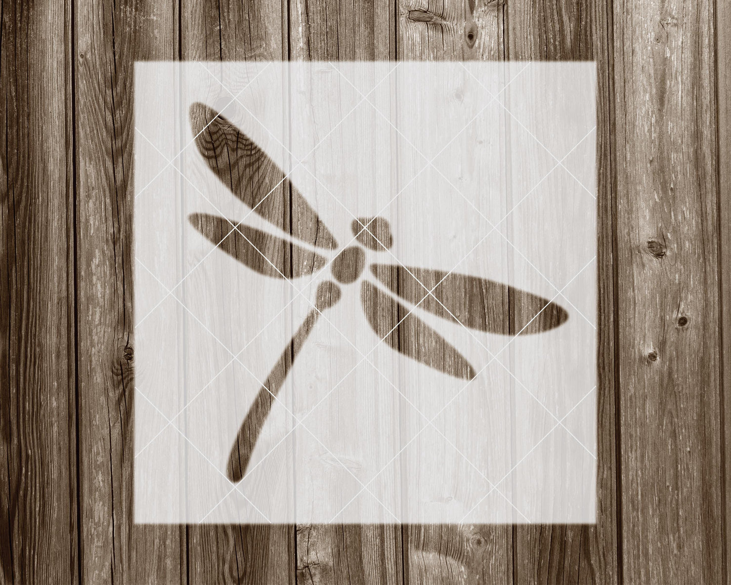 Dragonfly Stencil, Reusable Stencil For Painting, 2080