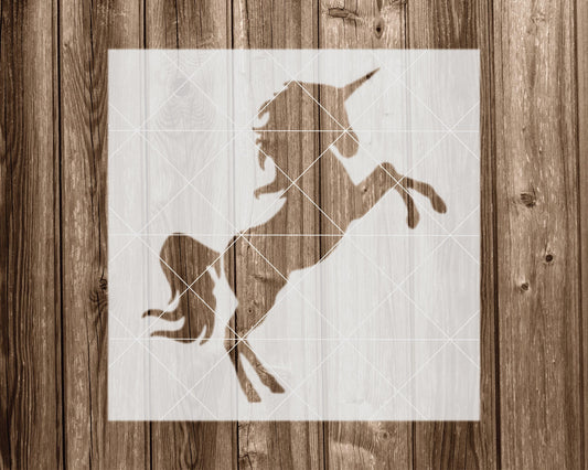 Unicorn Stencil, Reusable Stencil For Painting, 2293