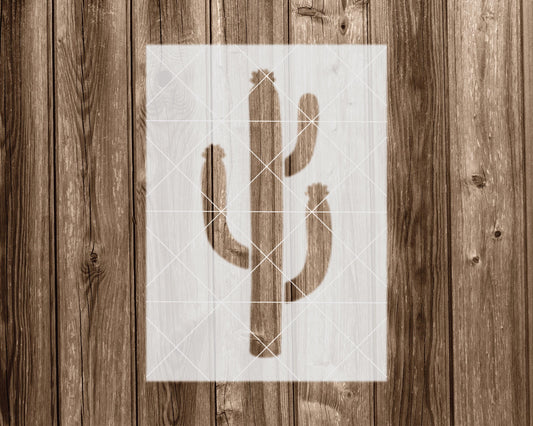 Cactus Stencil, Reusable Stencil For Painting, 2103