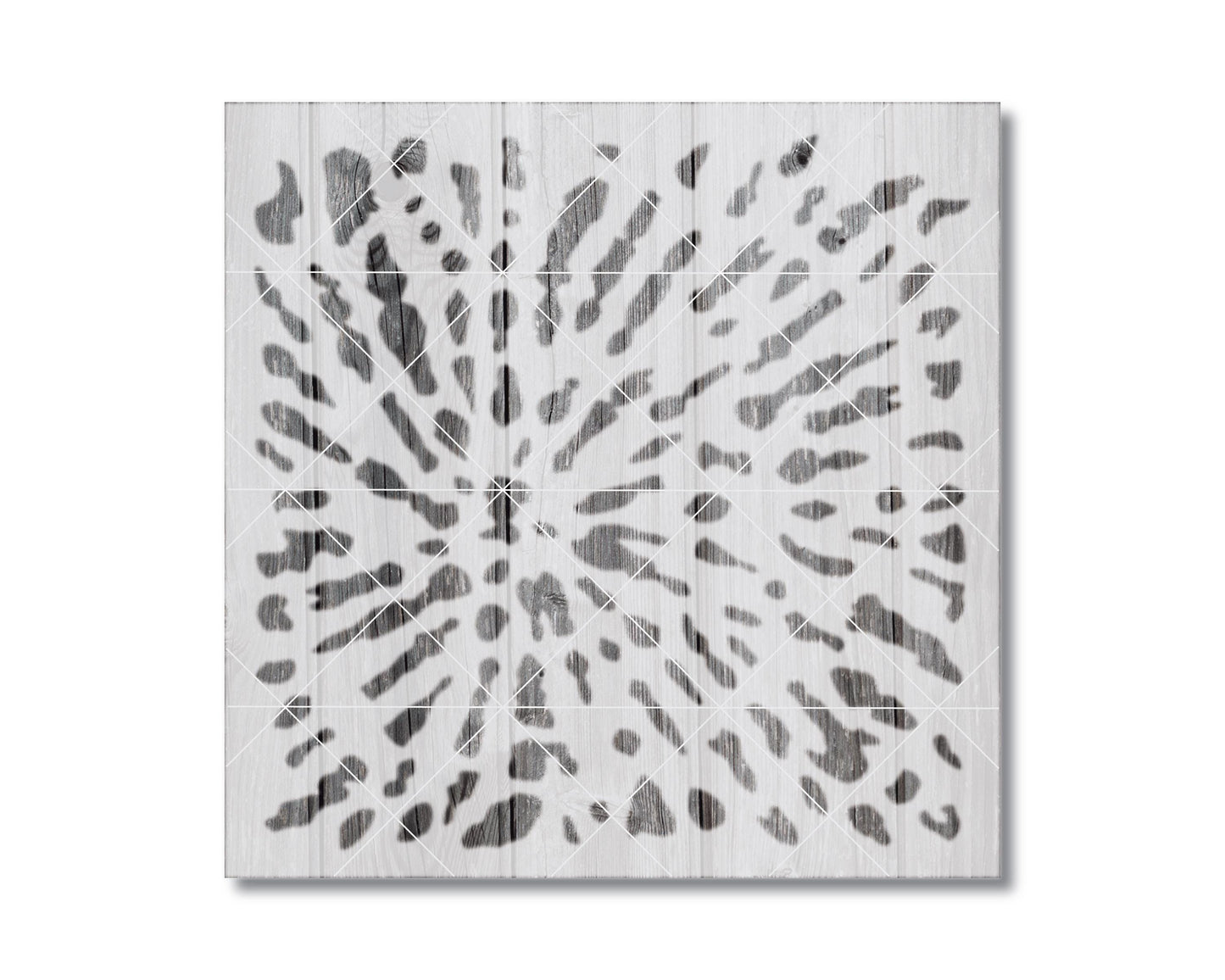 Tie Dye Stencil, Reusable Mylar Painting Template 2388