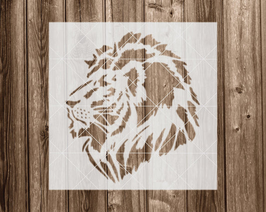 Lion Stencil, Reusable Stencil For Painting, 2160