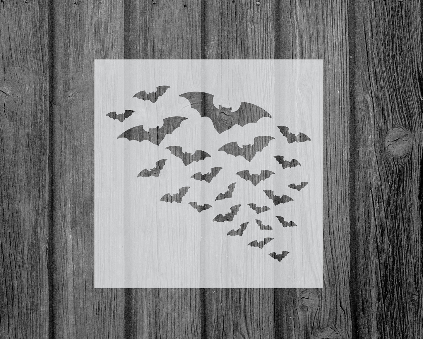 Bats Stencil, Reusable Stencil For Painting, 409