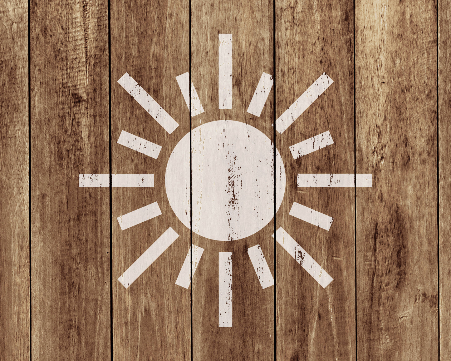 Sun Stencil, Reusable Stencil For Painting, 437