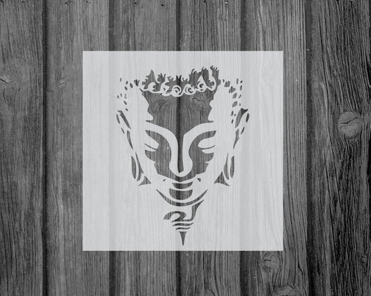 Buddha Stencil, Reusable Stencil For Painting, 439