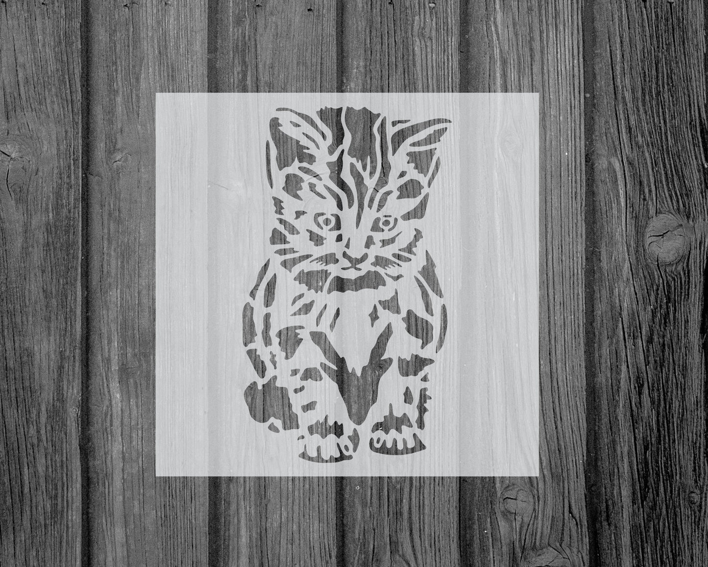 Cat Stencil, Reusable Stencil For Painting, 289