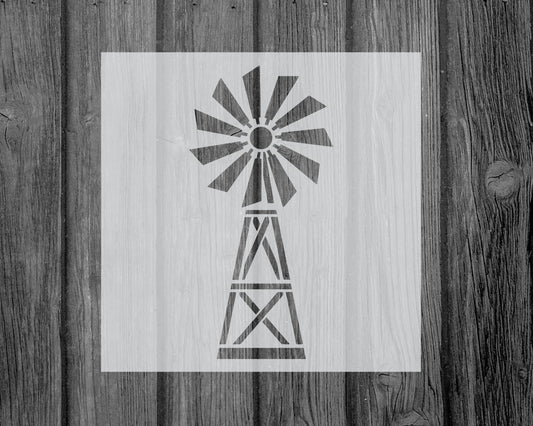 Windmill Stencil, Reusable Stencil For Painting, 639