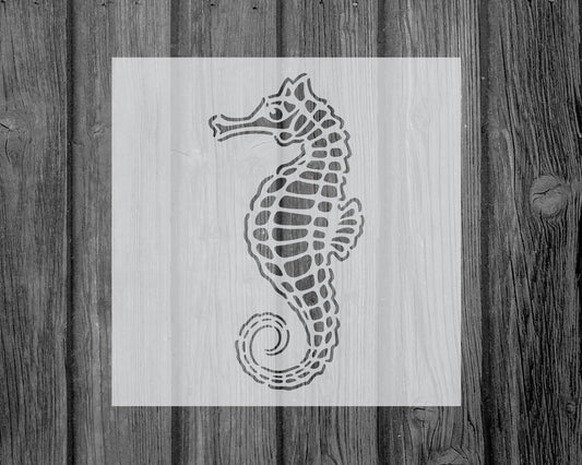 Seahorse Stencil, Reusable Stencil For Painting, 756