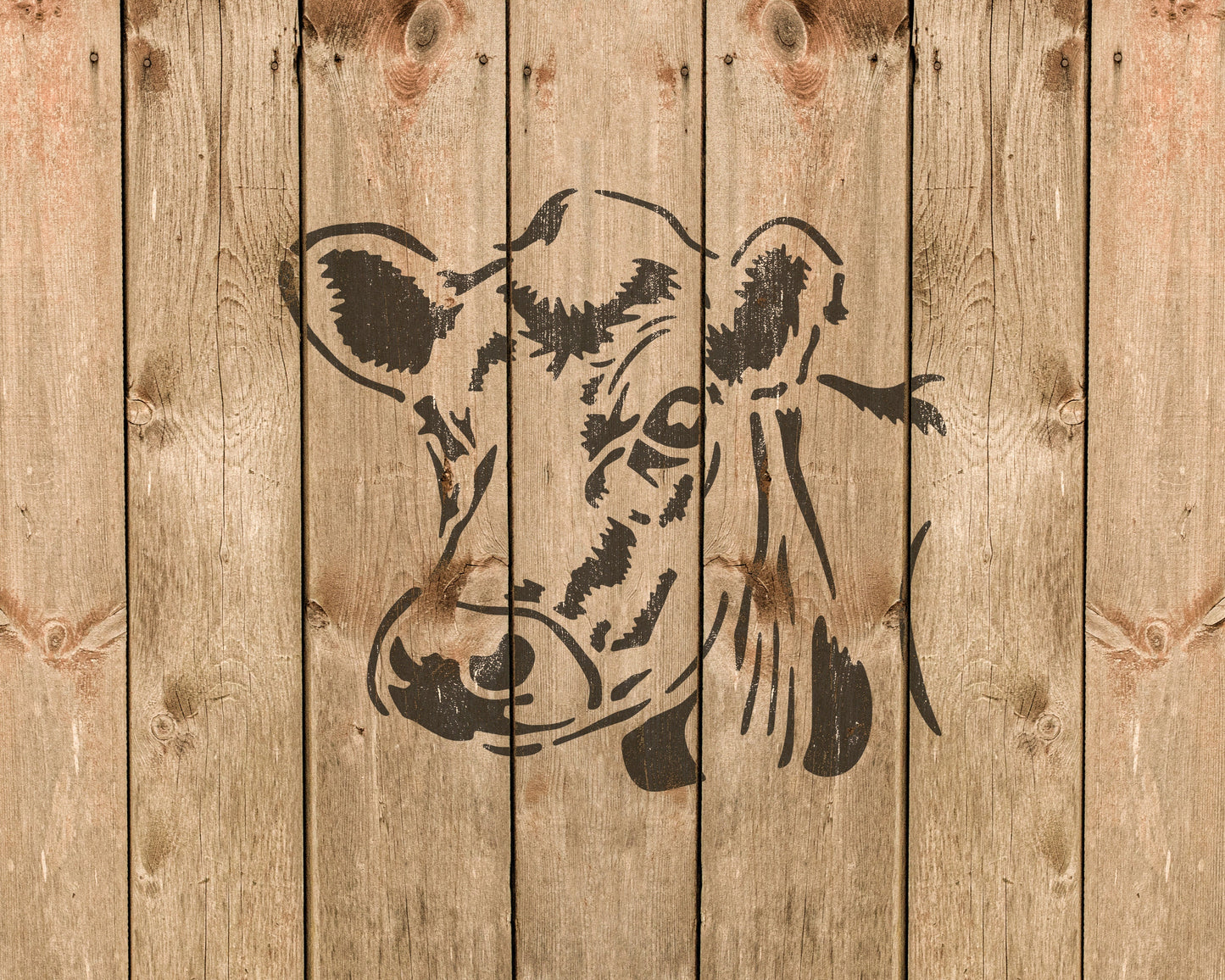 Cow Stencil, Reusable Stencil For Painting, 763