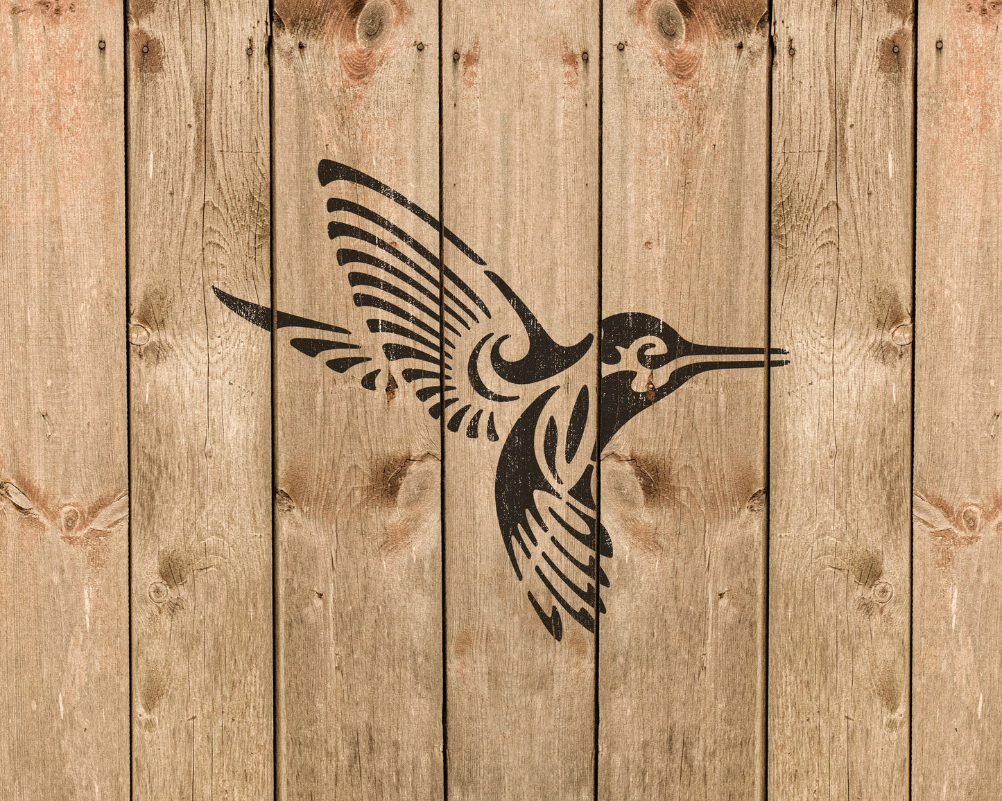 Hummingbird Stencil, Reusable Stencil For Painting, 780