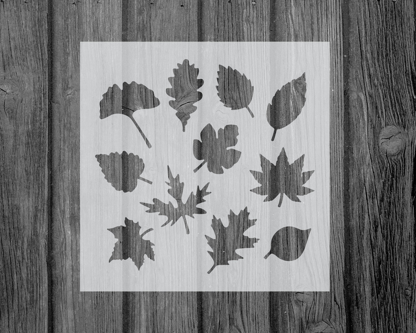 Leaves Stencil, Reusable Stencil For Painting, 783