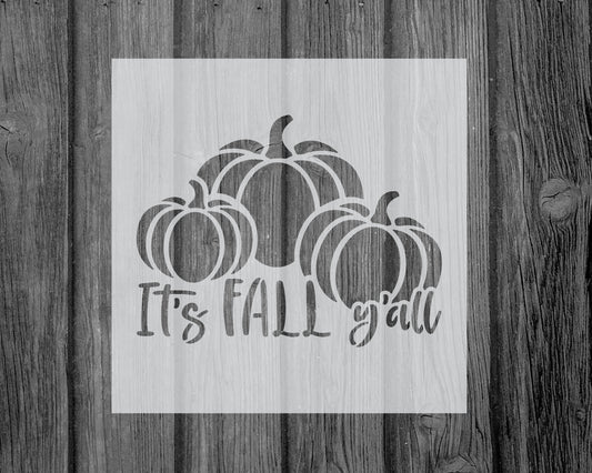 It's Fall Y'all Stencil, Reusable Stencil For Painting, 825