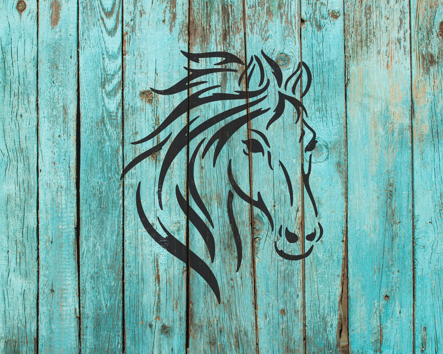 Horse Stencil, Reusable Stencil For Painting, 835