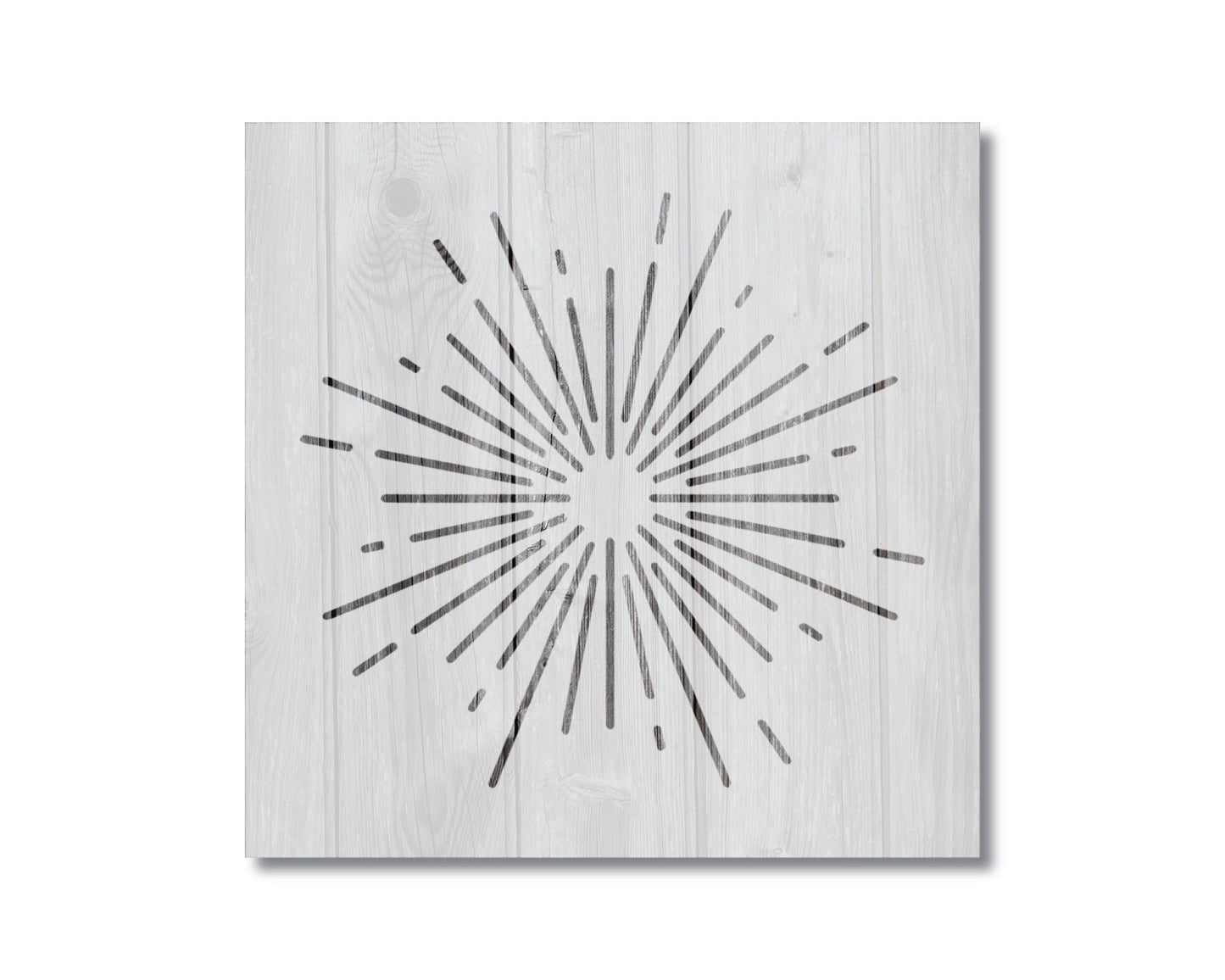 Sunburst Stencil, Reusable Stencil For Painting, 869