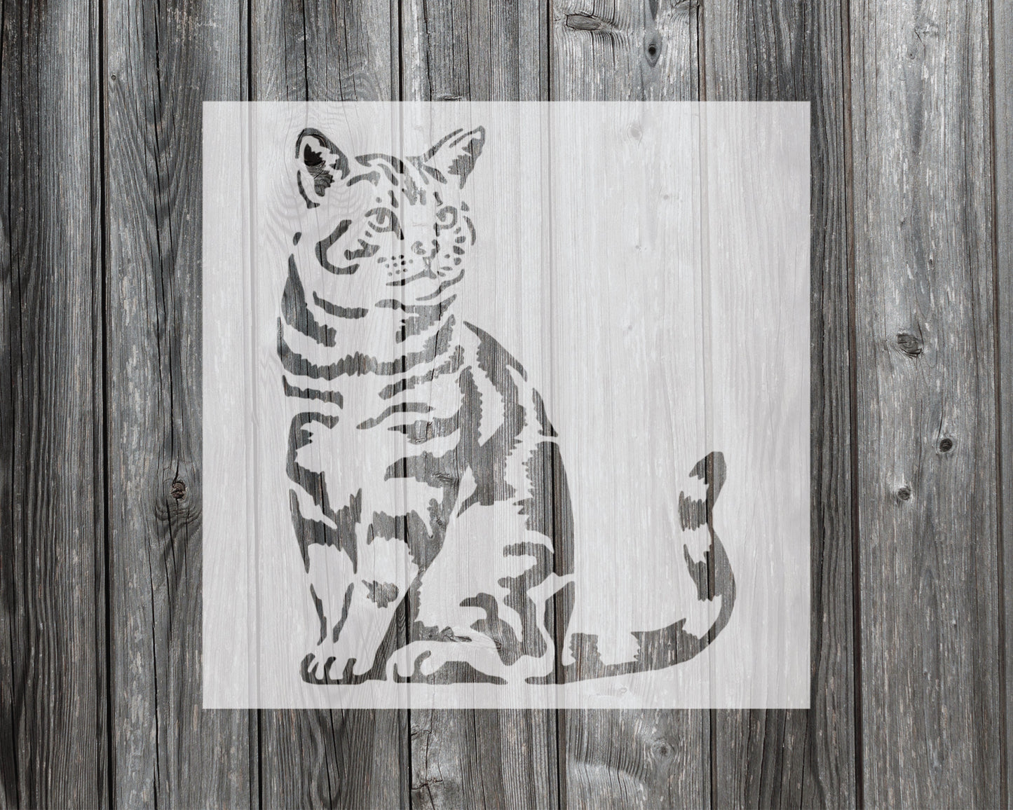 Cat Stencil, Reusable Stencil For Painting, 344