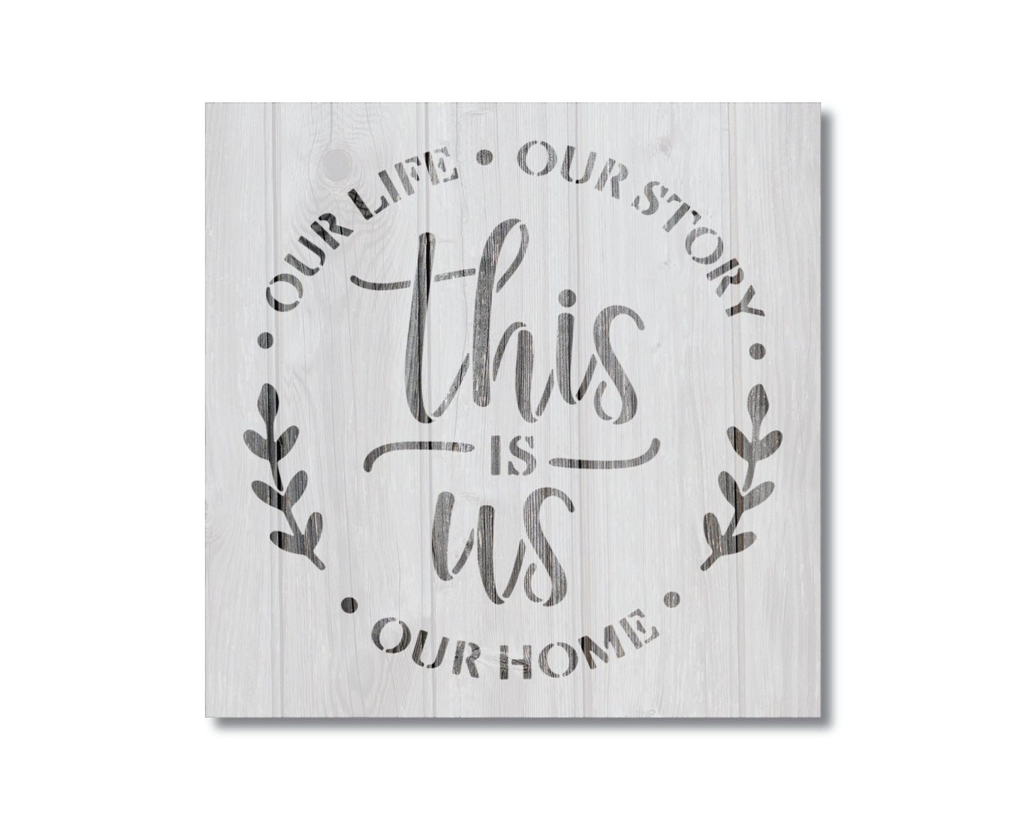 This Is Us Stencil, Reusable Stencil For Painting, 860