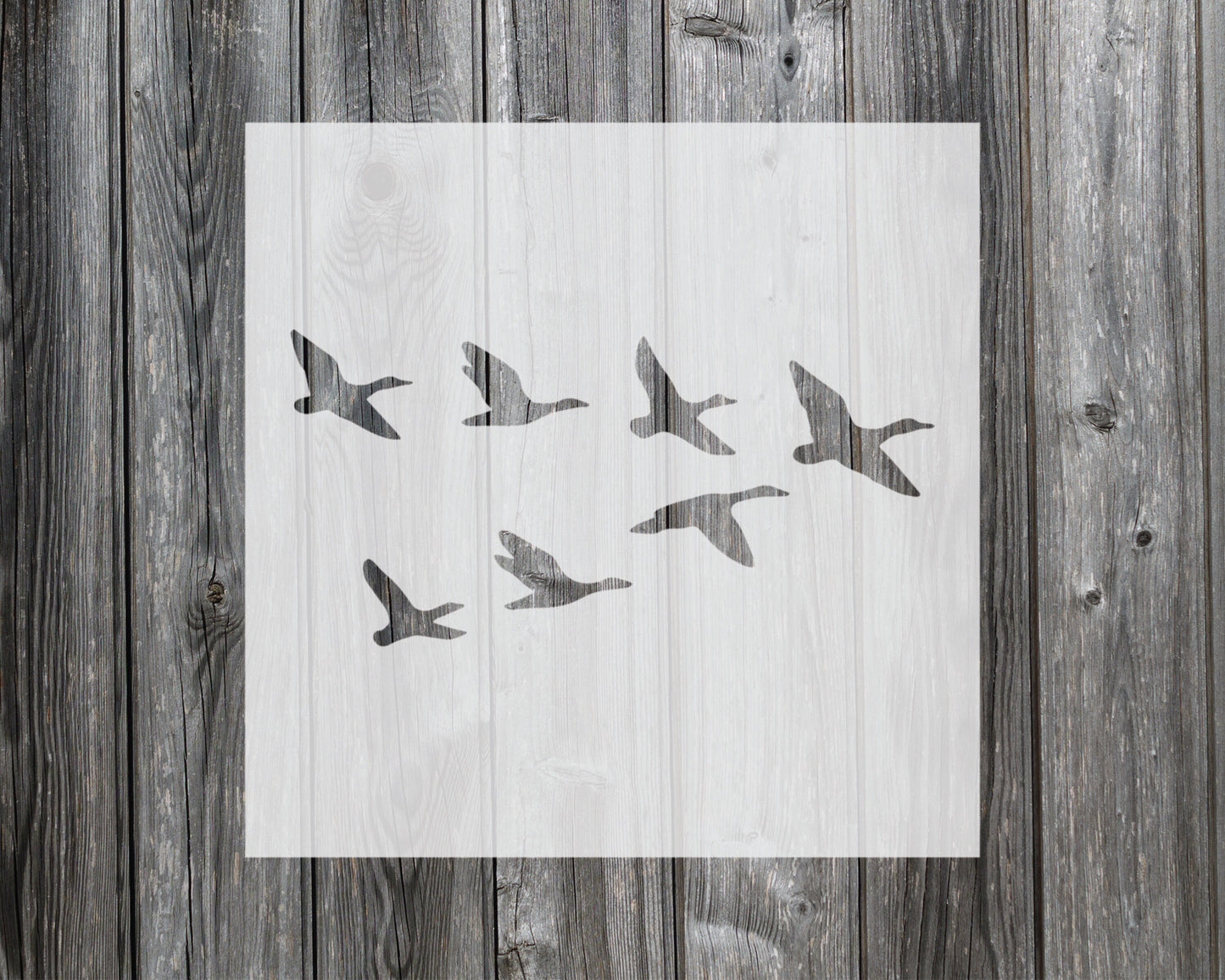 Birds Stencil, Reusable Stencil For Painting, 879