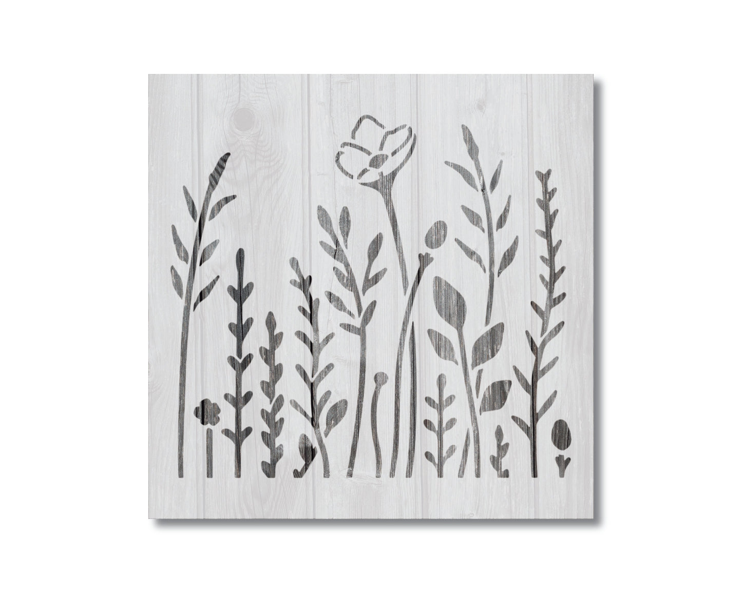 Wildflowers Stencil, Reusable Stencil For Painting, 595