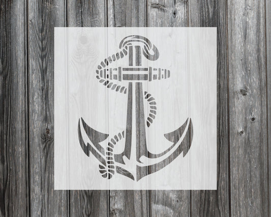 Anchor Stencil, Reusable Stencil For Painting, 402