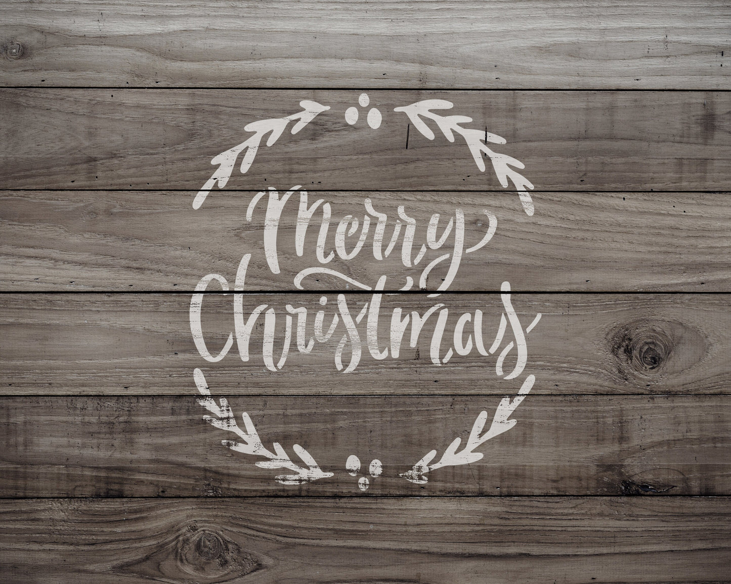 Merry Christmas Stencil, Reusable Stencil For Painting, 906
