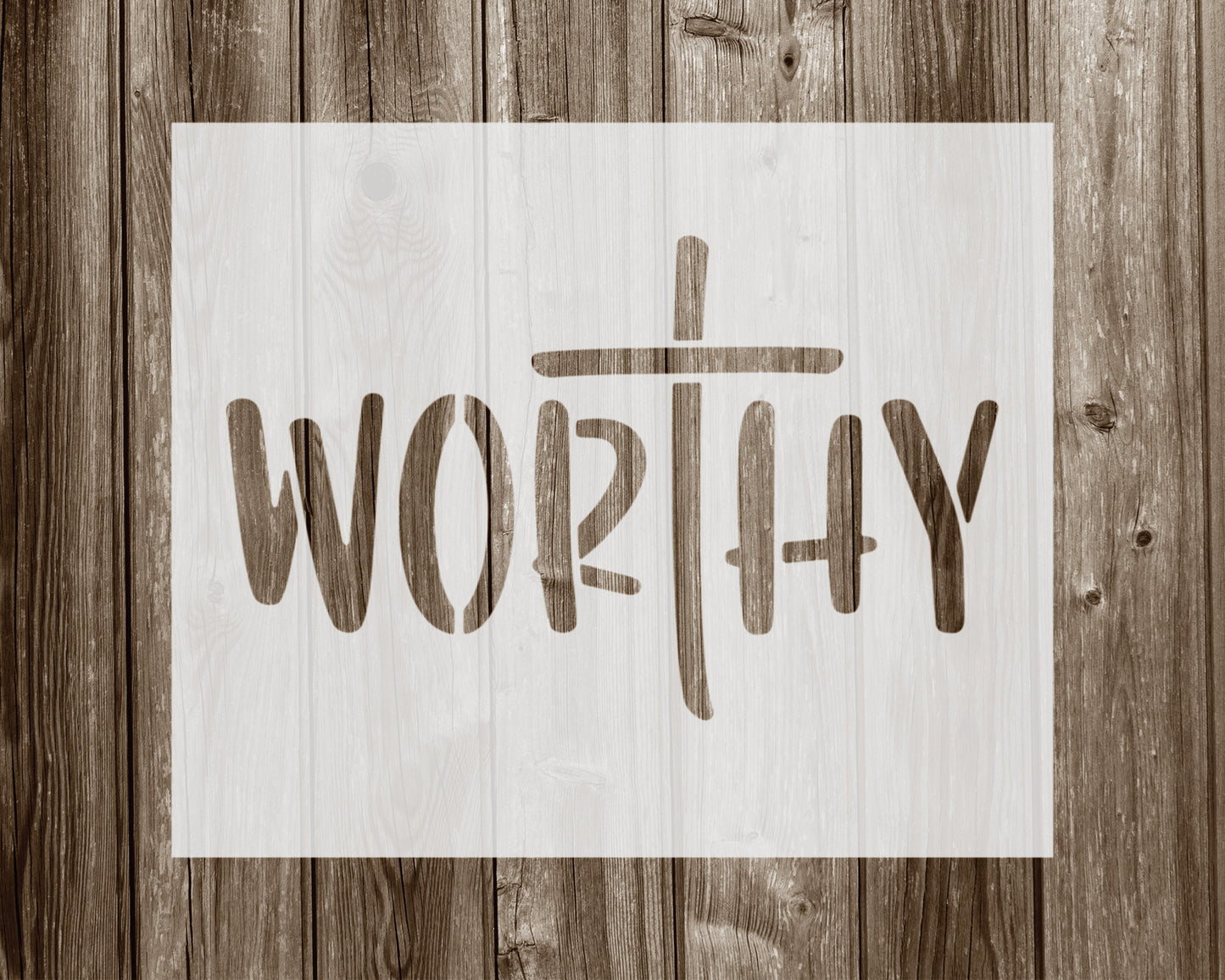 Worthy Stencil, Reusable Stencil For Painting, 926