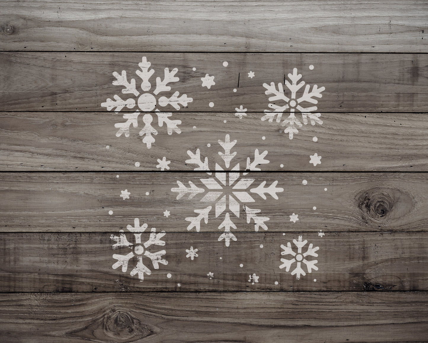 Snowflakes Stencil, Reusable Stencil For Painting, 921