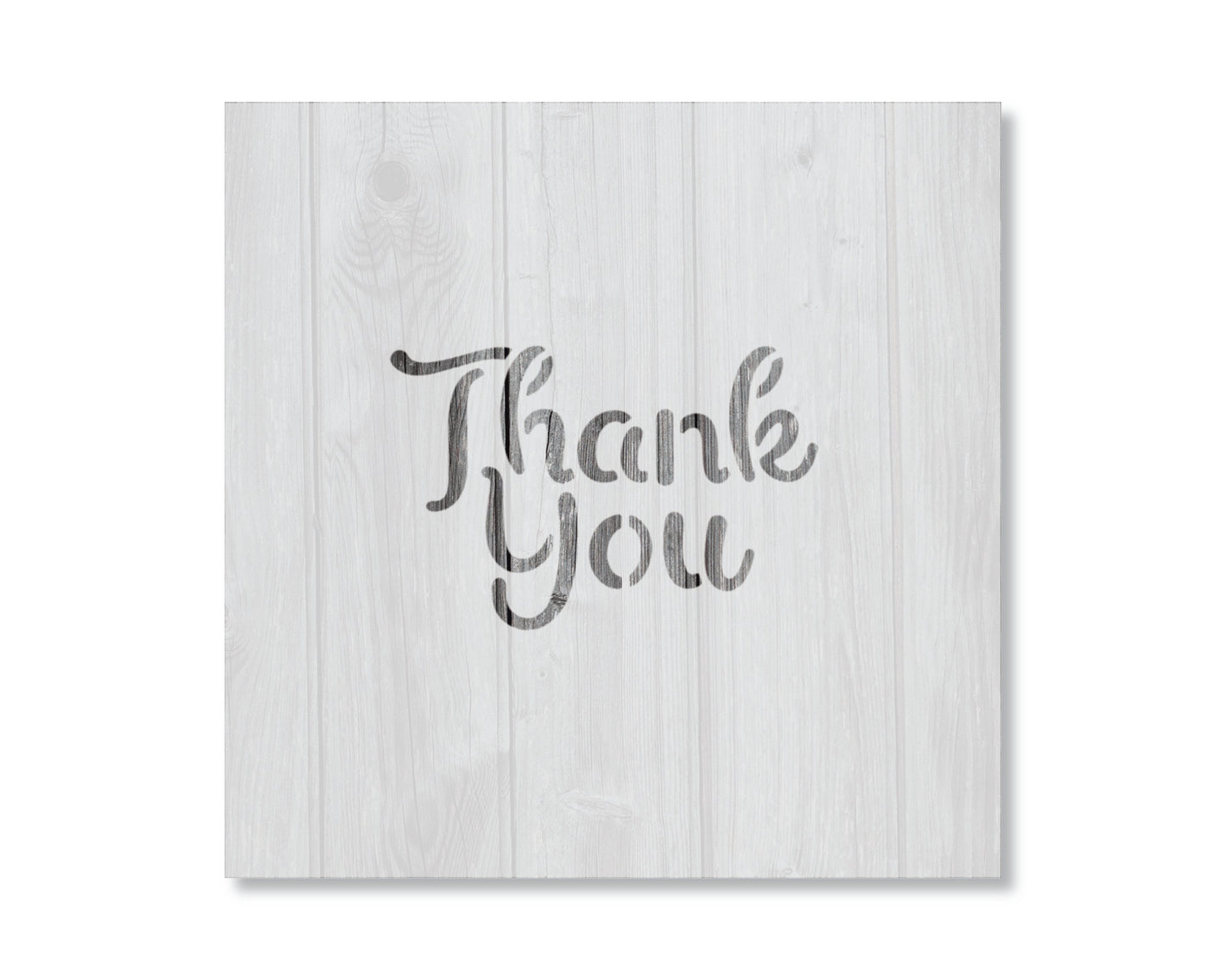 Thank You Cookie Stencil, Reusable Baking Stencil, 927