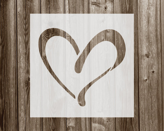 Heart Stencil, Reusable Stencil For Painting, 936