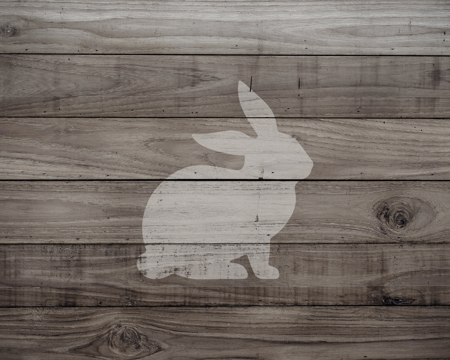 Rabbit Stencil, Reusable Stencil For Painting, 080