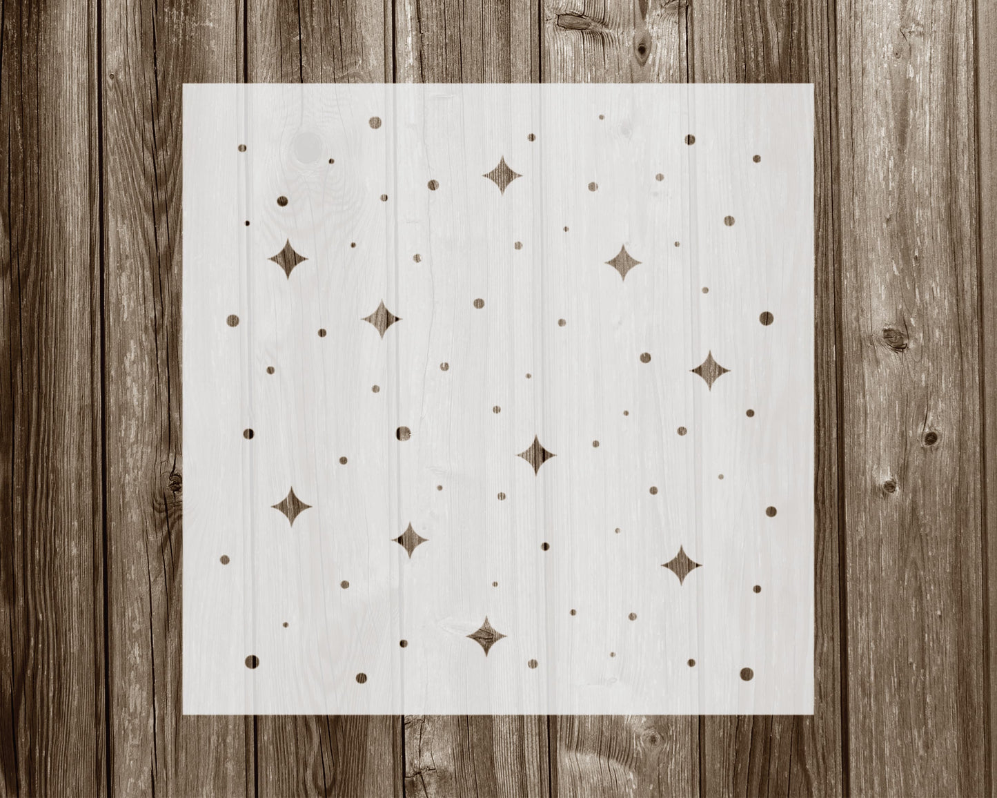 Stars Stencil, Reusable Stencil For Painting, 107