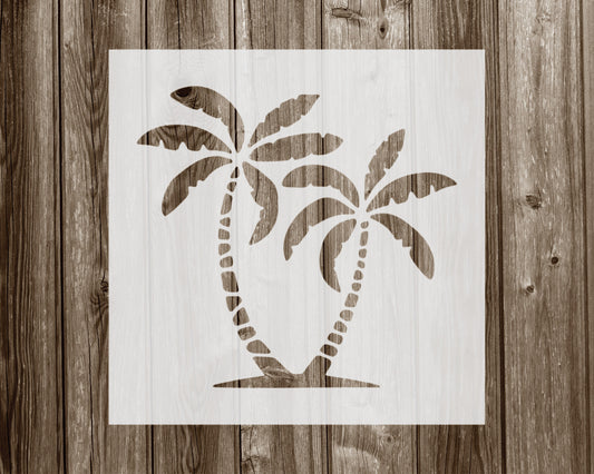 Palm Trees Stencil, Reusable Stencil For Painting, 271