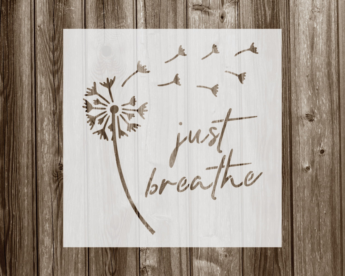 Dandelion Stencil, Reusable Stencil For Painting, 958