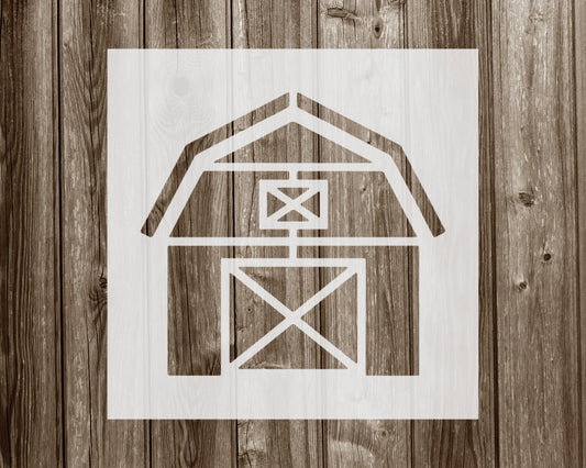 Barn Stencil, Reusable Stencil For Painting, 982