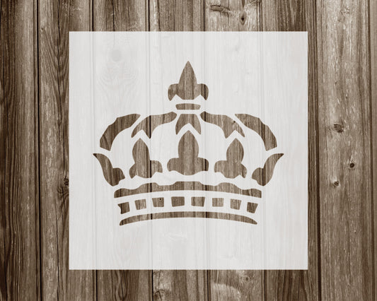 Crown Stencil, Reusable Stencil For Painting, 993