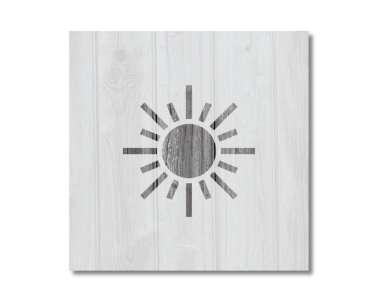 Sun Cookie Stencil, Reusable Baking Stencil, 970