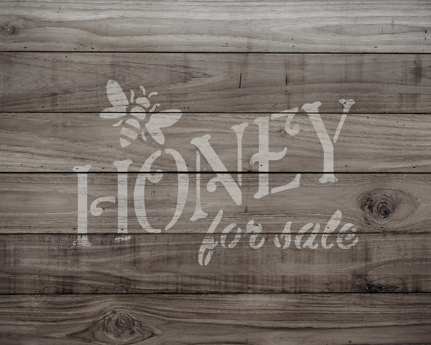 Honey Stencil, Reusable Stencil For Painting, 981