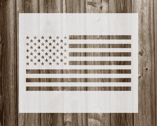 American Flag Stencil, Reusable Stencil For Painting, 233