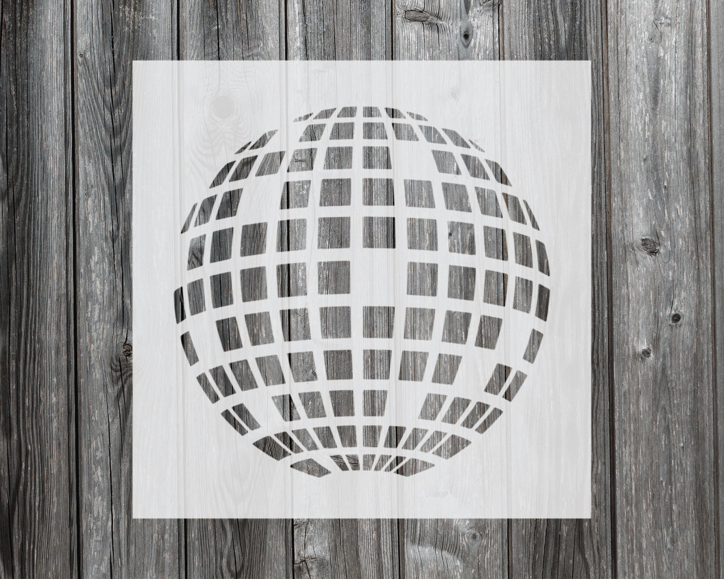 Disco Ball Stencil, Reusable Stencil For Painting, 848