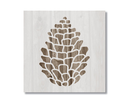 Pine Cone Stencil, Reusable Stencil For Painting, 999