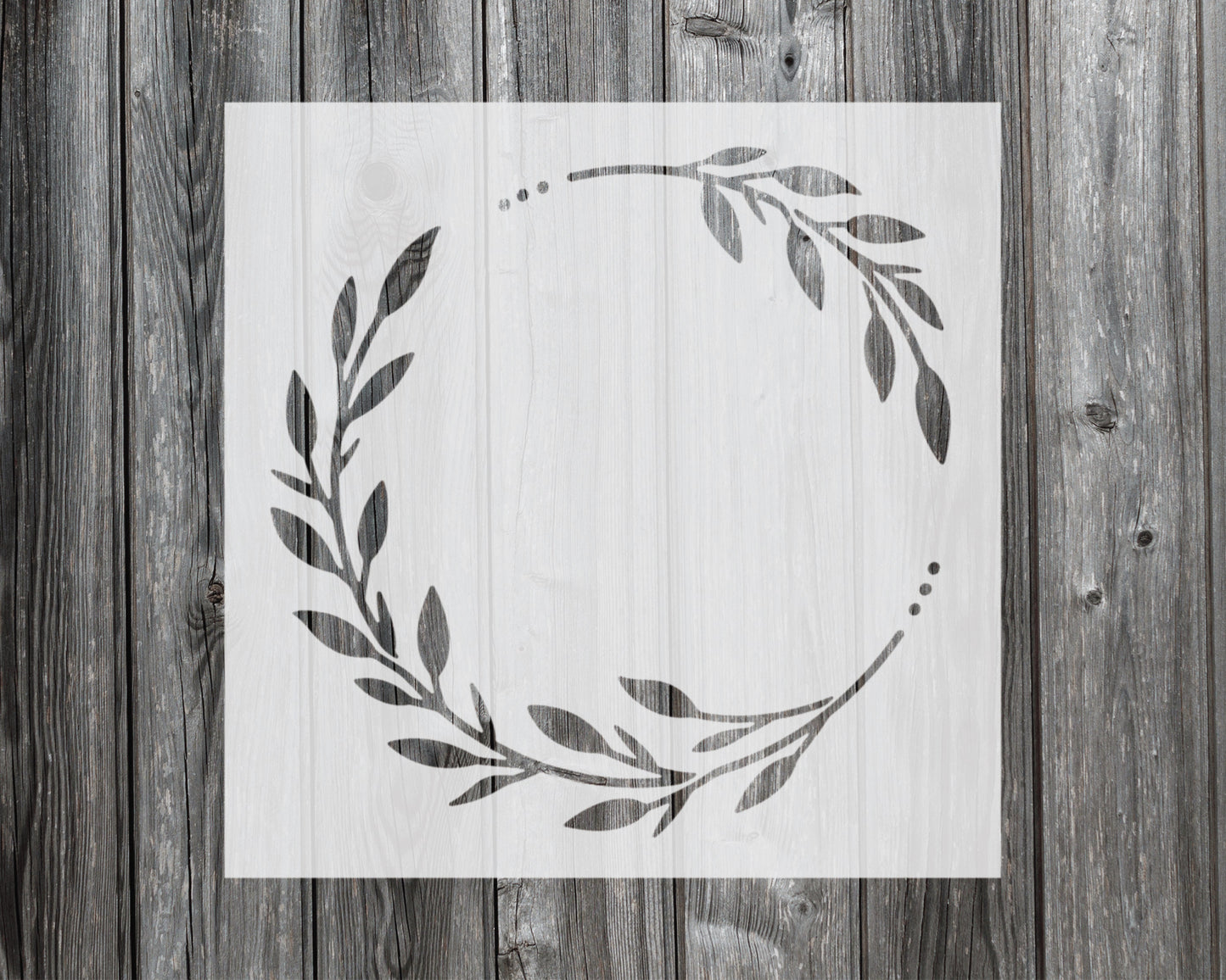 Wreath Stencil, Reusable Stencil For Painting, 442