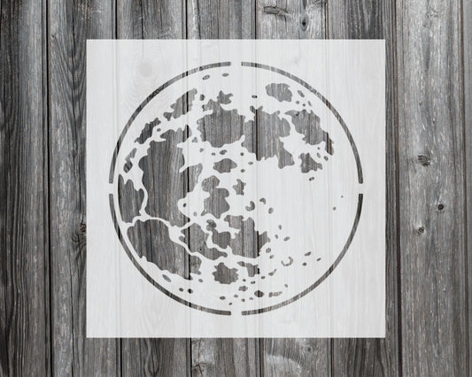 Moon Stencil, Reusable Stencil For Painting, 642