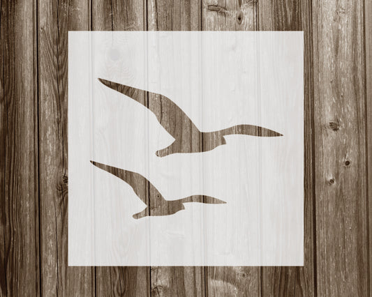 Birds Stencil, Reusable Stencil For Painting, 1034