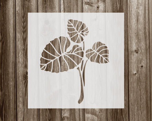 Tropical Leaves Stencil, Reusable Stencil For Painting, 1039