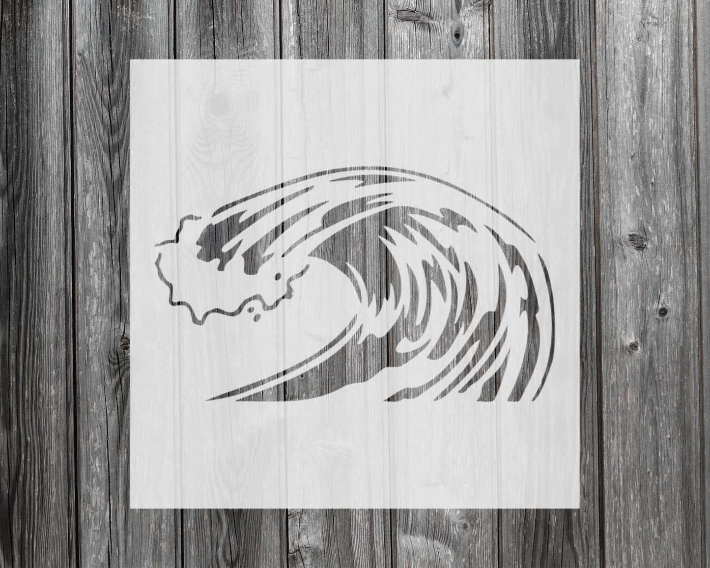 Wave Stencil, Reusable Stencil For Painting, 187