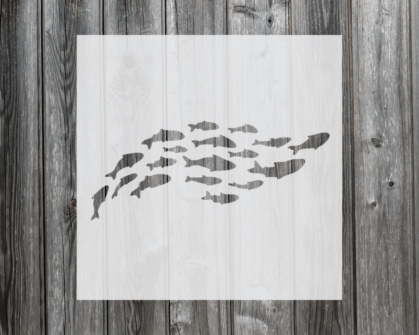 Fish Stencil, Reusable Stencil For Painting, 624