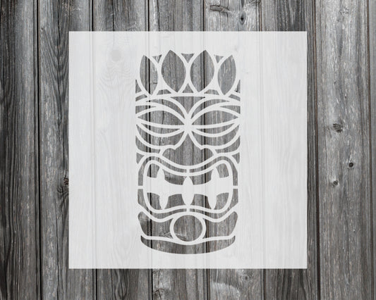 Tiki Stencil, Reusable Stencil For Painting, 536