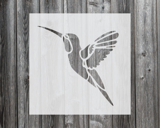 Hummingbird Stencil, Reusable Stencil For Painting, 683