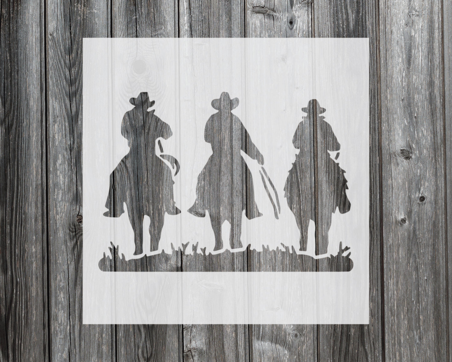 Cowboy Stencil, Reusable Stencil For Painting, 733